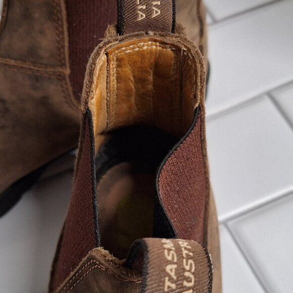 Blundstone #585 Classic Boots Rustic Brown Leather Women’s Size 5.5 AU (~8 W US) - Picture 3 of 10